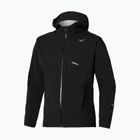 Куртка для бігу чоловіча Mizuno Trail Waterproof 20K Hooded black