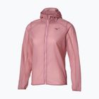 Куртка для бігу жіноча Mizuno Tech Light Hooded Jacket rose elegance