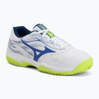 Кросівки тенісні чоловічі Mizuno Break Shot 5 CC white/dazzling blue/ lightning