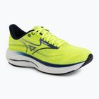 Кросівки для бігу чоловічі Mizuno Wave Rider 29 lightning yellow/estate blue
