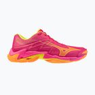 Кросівки волейбольні Mizuno Wave Lightning Elite pink tetra/fortune yellow/ligh