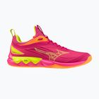 Кросівки волейбольні Mizuno Wave Luminous 3 mugen pink tetra/fortune yellow/ligh