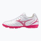 Кросівки футбольні дитячі Mizuno Monarcida Neo III Select Jr AS white/fuchsia purple