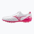 Кросівки футбольні Mizuno Morelia Neo IV Pro AG white/fuchsia purple/fuchsia purple
