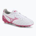 Кросівки футбольні Mizuno Morelia Neo IV Pro AG white/fuchsia purple/fuchsia purple
