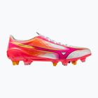 Кросівки футбольні Mizuno Alpha III Japan Mix white/fuchsia purple