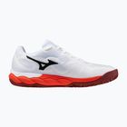 Кросівки тенісні чоловічі Mizuno Wave Enforce Court CC fiery red/white/sun-dried tomato