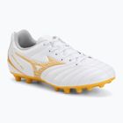 Кросівки футбольні дитячі Mizuno Monarcida Neo III Select AG white/mp gold