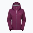 Куртка дощовик жіноча Rab Downpour Light mulberry
