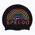 Шапочка для плавання Speedo з принтом із силіконової райдуги