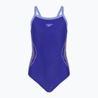 Купальник суцільний дитячий Speedo Platisol Placement Thinstrap Muscleback true cobalt/curious blue