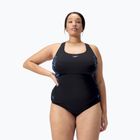 Купальник суцільний Speedo Placement Medalist+ true navy/true cobalt/curious blue