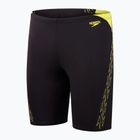 Плавки для плавання чоловічі Speedo Hyper Boom Splice black/lemon drizzle