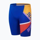 Плавки дитячі Speedo Placement V Cut Digital true cobalt/watermelon/sweep purple