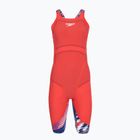 Купальник Speedo Fastskin LZR Ignite Kneeskin flame red/bolt/white