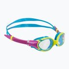 Окуляри для плавання дитячі Speedo Biofuse 2.0 lemon drizzle/kiki pink/picton blue
