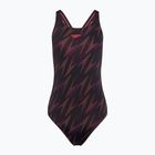 Купальник суцільний Speedo HyperBoom Allover Medalist black/plum dandy/siren red