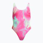 Купальник суцільний жіночий Speedo Flu3nte Printed Convertible coral sands