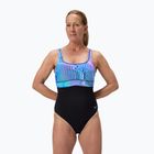 Купальник суцільний жіночі Speedo Shaping Contour Eclipse Printed indigo glow