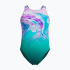 Купальник суцільний дитячий Speedo Printed Pulseback turquoise gem