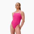 Купальник суцільний жіночий Speedo FL Solid V-Back flare pink