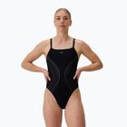 Купальник суцільний жіночий Speedo Printed Active Back black