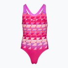 Купальник суцільний дитячий Speedo Digital Placement Splashback pink/glassy pink