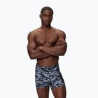 Плавки-боксерки чоловічі Speedo Print Beachstar Square Leg Anthracite/Coin Grey