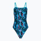 Купальник суцільний жіночий Speedo Printed Web Back canyon ombre/black