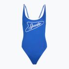 Купальник суцільний жіночий Speedo Solid Bound Scoop turkish sea/bright white