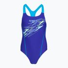 Купальник суцільний дитячий Speedo Medley Logo Medalist sapphire/mayan blue