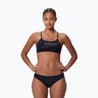 Купальник роздільний жіночий Speedo Endurance+ Logo Thin Strap anthracite