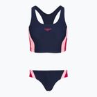 Купальник суцільний жіночий Speedo Colourblock Splice 2.0 peacoat/pink