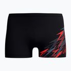 Плавки-боксерки чоловічі Speedo Medley Logo Aquashort anthracite/hrr