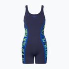 Купальник суцільний жіночий Speedo Hyperboom Splice Muscleback Legsuit peacoat/sapphire