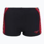 Плавки Speedo Hyperboom Splice Aquashort anthracite/high risk red