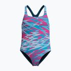 Купальник суцільний дитячий Speedo Hyperboom Print Medalist margarita pink