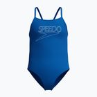 Купальник суцільний дитячий Speedo Endurance+ Logo Thinstrap turkish sea