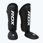 Щитки для гомілок і стоп RDX T1 Shin Instep Guards чорний