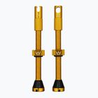 Комплект безтрубних клапанів Peaty's X Chris King MK2 Presta 60 мм золото
