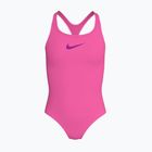 Гіперрожевий дитячий злитий купальник Nike Essential Racerback