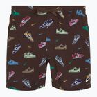 Шорти для плавання чоловічі Nike Multi Print 5" Volley baroque brown