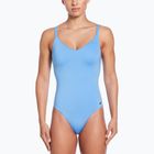 Купальник суцільний жіночий Nike Essential V-Neck university blue