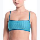 Верхня частина купальника Nike Ripple Texture Bralette Classic Bikini bleached turquoise