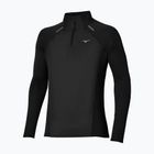 Лонгслів для бігу чоловічий Mizuno Active Dryaeroflow Hybrid Long Sleeve Top Black