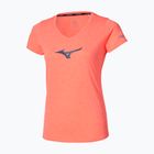 Футболка для бігу жіноча Mizuno Core Runbird Desert Flower
