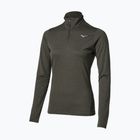 Кофта для бігу жіноча Mizuno Core Impulse Half Zip Long Sleeve Tee forest night