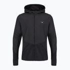 Куртка для бігу чоловіча Mizuno Active Warmalite Hybrid Full Zip Hooded Long Sleeve Top black