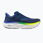 Кросівки для бігу чоловічі Mizuno Wave Sky 9 estate blue/sirius/lightning yellow