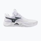 Кросівки волейбольні Mizuno Wave Momentum Elite white/metallic gray/black
